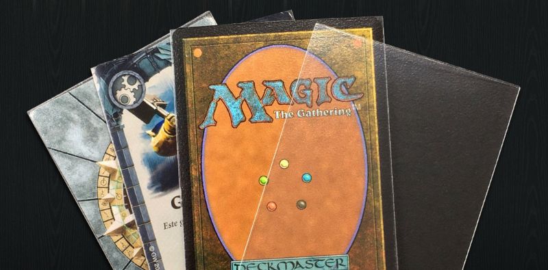 standard card sleeves for Magic